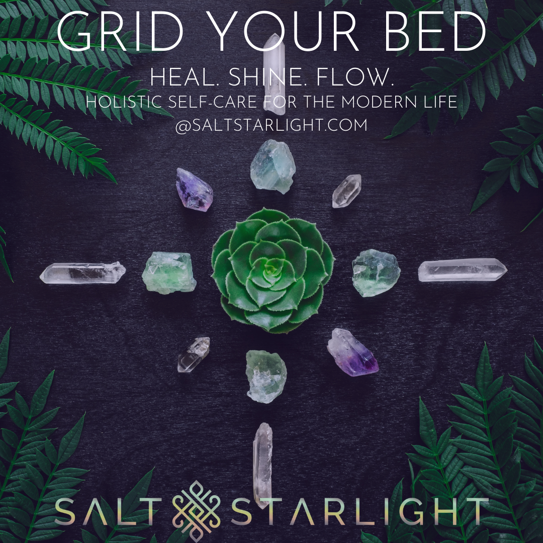 How To Grid Your Bed With Crytals