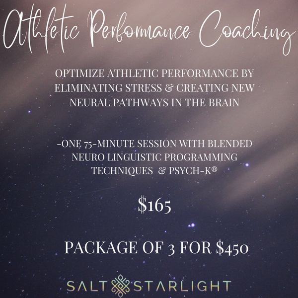 Athletic Performance Coaching | PSYCH-K® and NLP Combo: package of 3