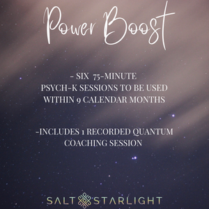 Power Boost (Bundle of 6 PSYCH-K Sessions)